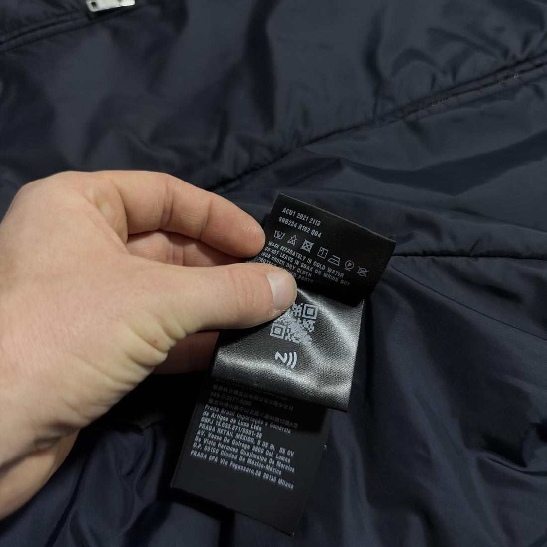 Prada Reversible Nylon Jacket