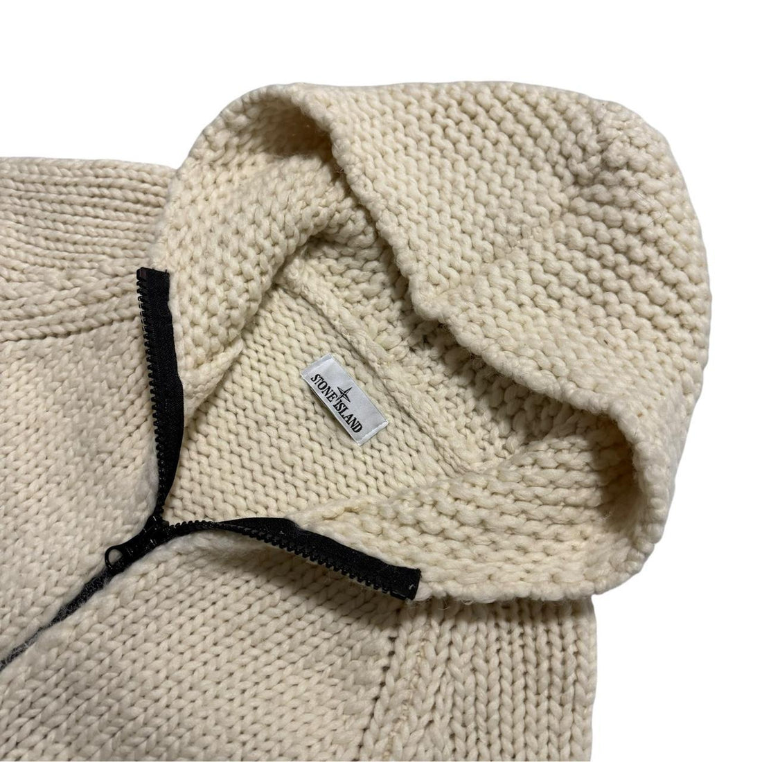 Stone island 2022 Heavy Knit Zip Up