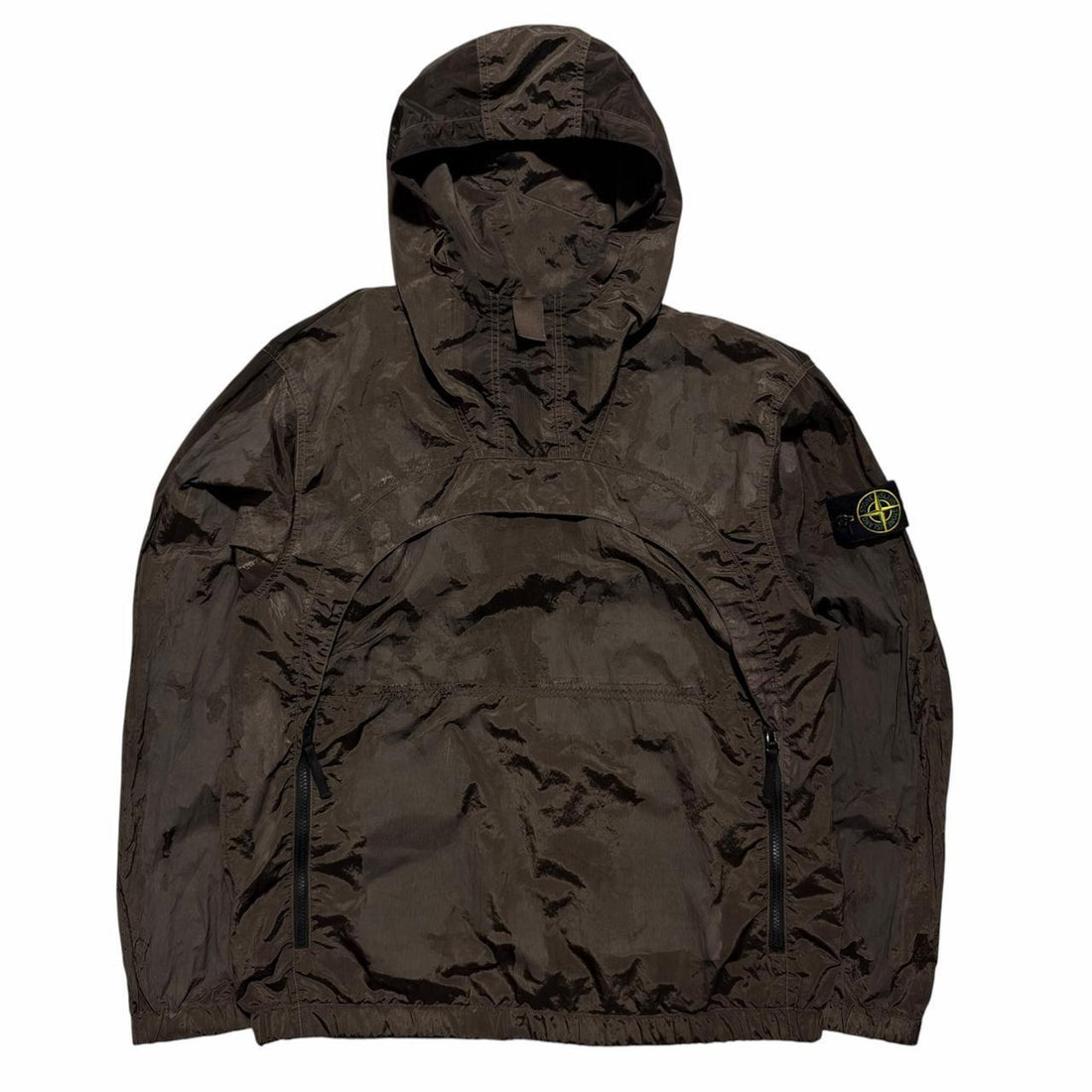 Stone Island Nylon Pullover Camo Jacket