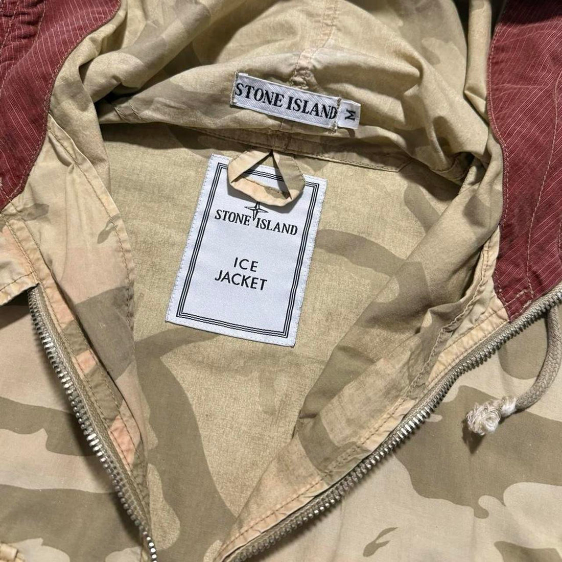 Stone Island S/S 1990 Ice Camo Smock Jacket