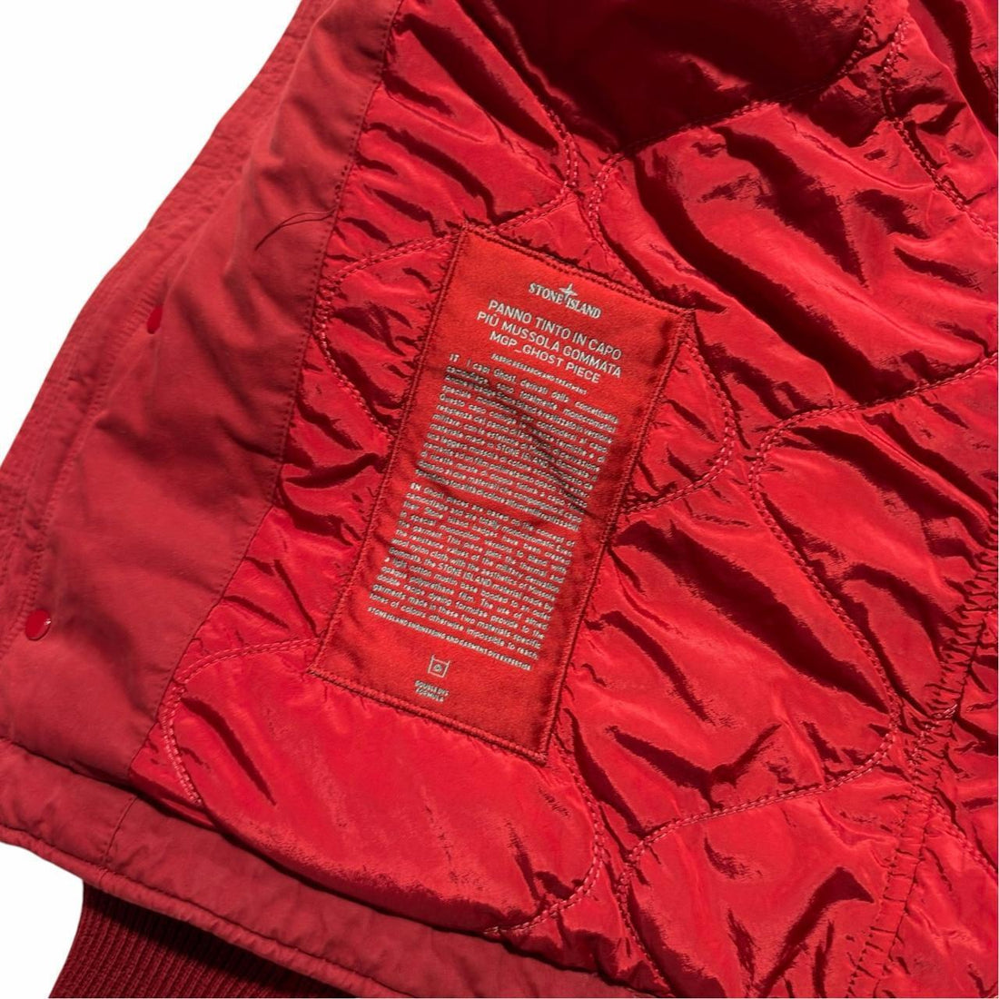 Stone Island 2013 Capo Mussola Red Ghost Jacket