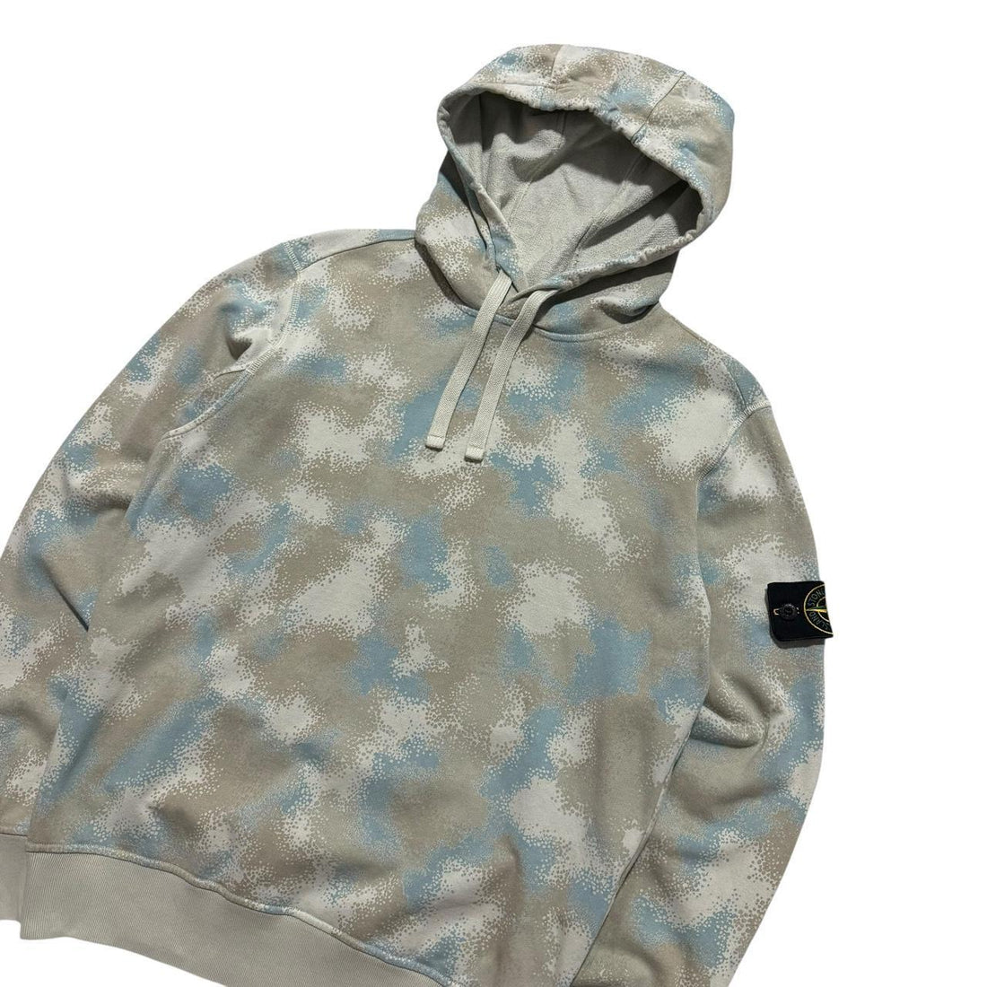 Stone Island Devore Camo Pullover Hoodie