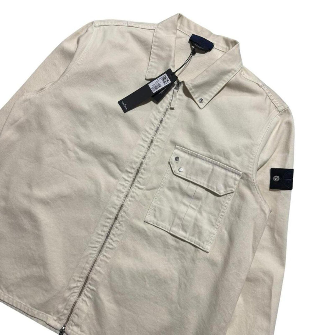 Stone Island Denim Research Overshirt