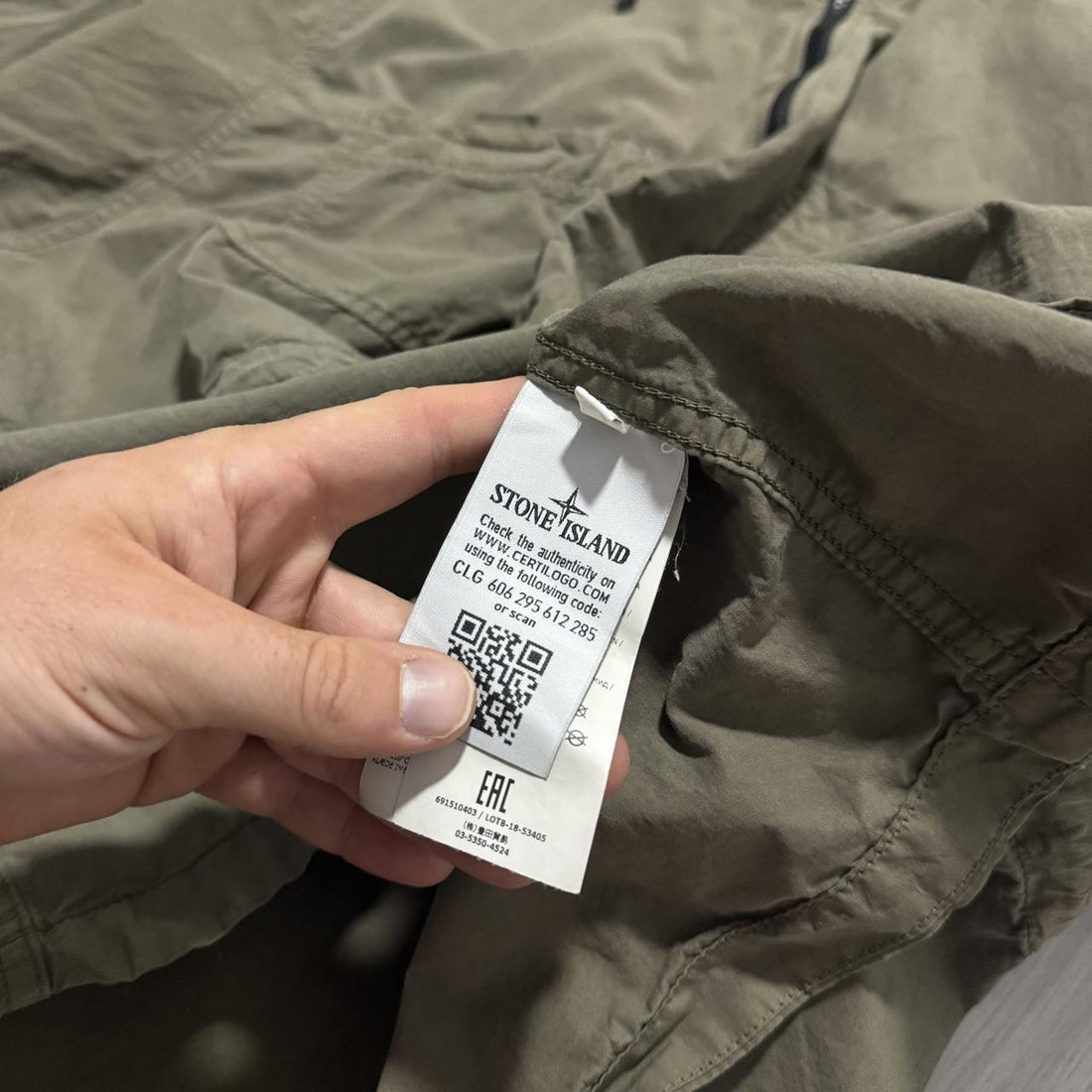 Stone Island Pullover Smock Jacket
