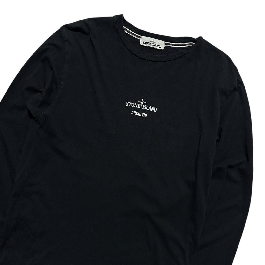 Stone Island Archivo Poly Felt Long Sleeve Top