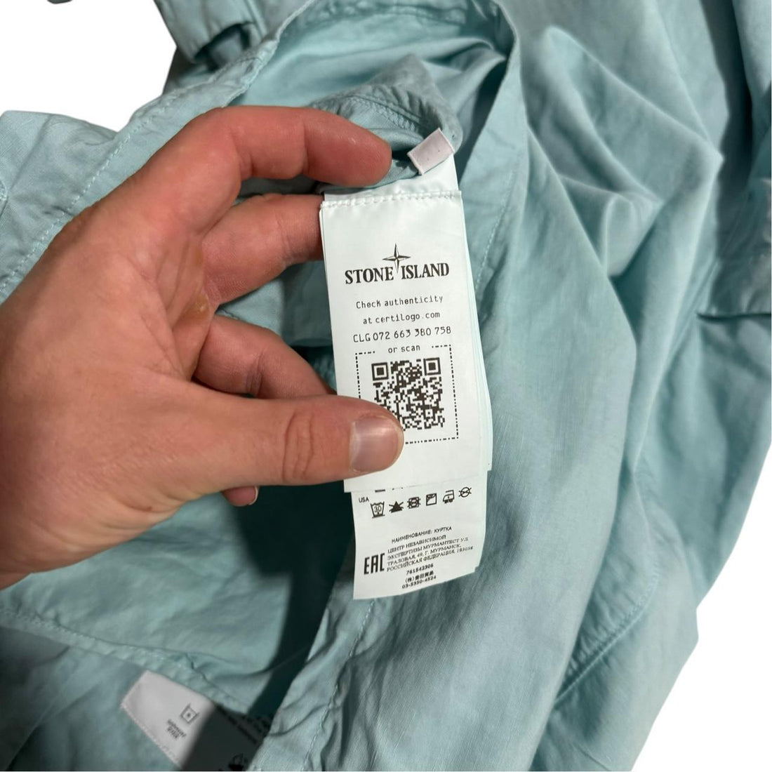 Stone Island Tela Cottone Multipocket Jacket