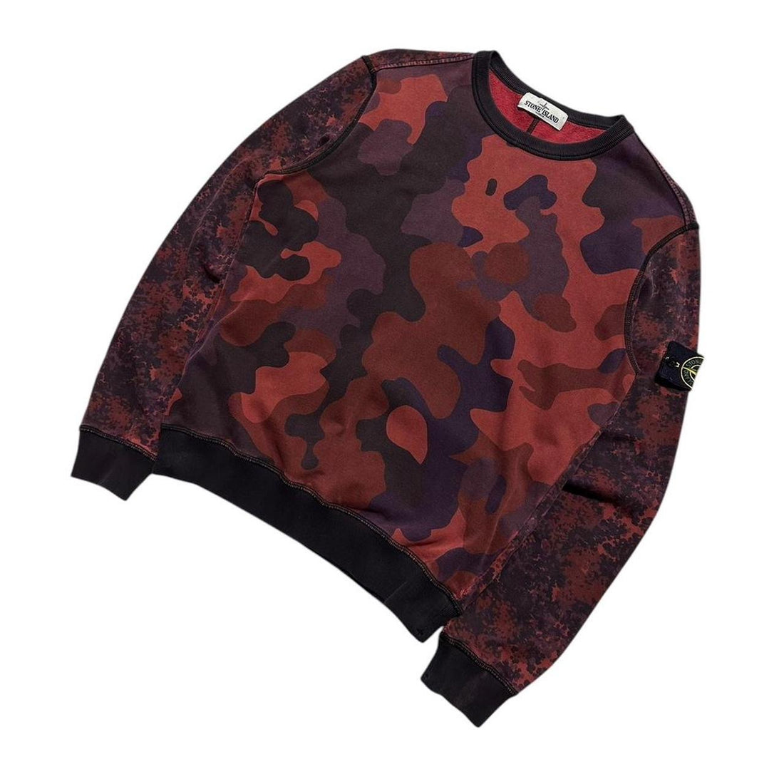 Stone Island Tortoise Camo Pullover Crewneck