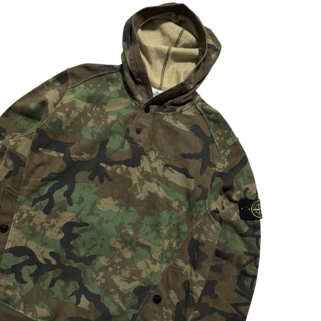 Stone Island 2014 Supreme Camo Hoodie