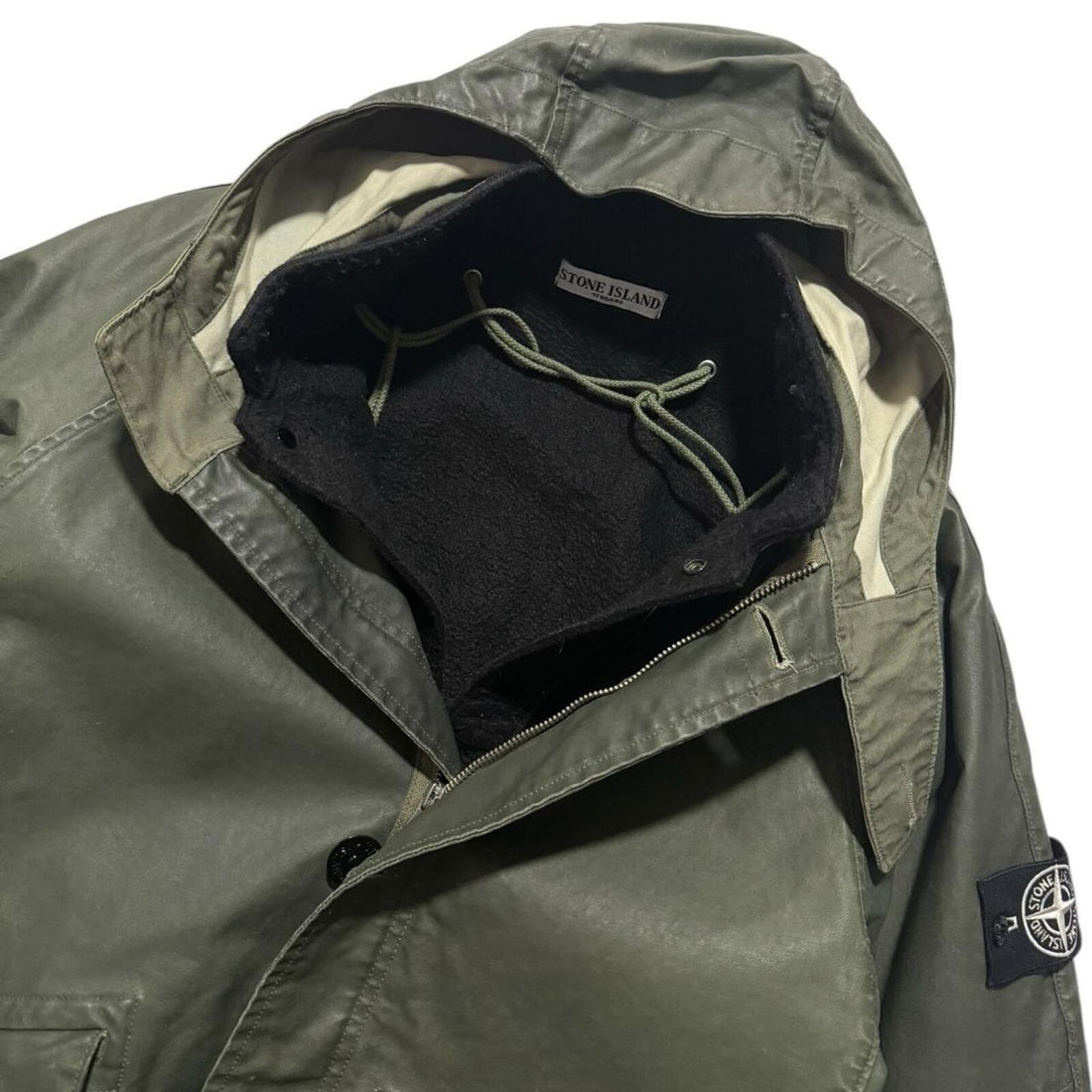 Stone Island A/W 2009 Waxed Ice Jacket