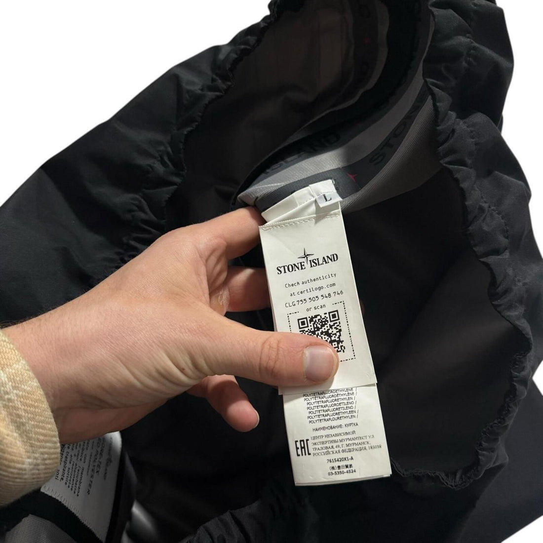 Stone Island Marina Gore-tex Anorak Jacket