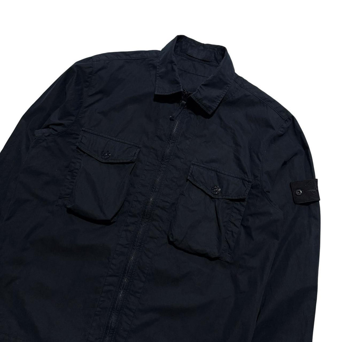 Stone Island Navy Ghost Overshirt