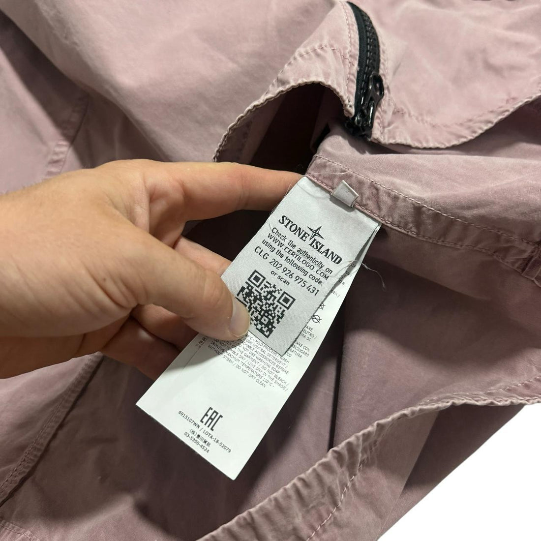 Stone Island Canvas Overshirt