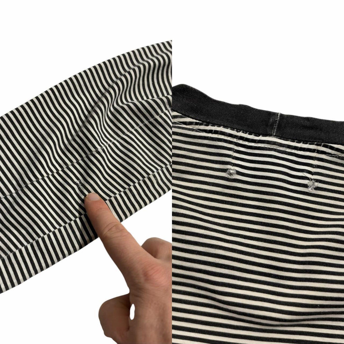 Stone Island Supreme Striped Long Sleeve