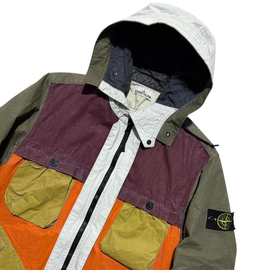 Stone Island Tela Placcata Bicolore Jacket