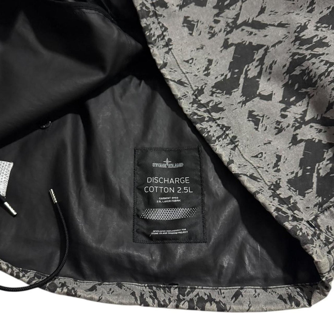 Stone Island Shadow Project Discharge Camo Smock Jacket