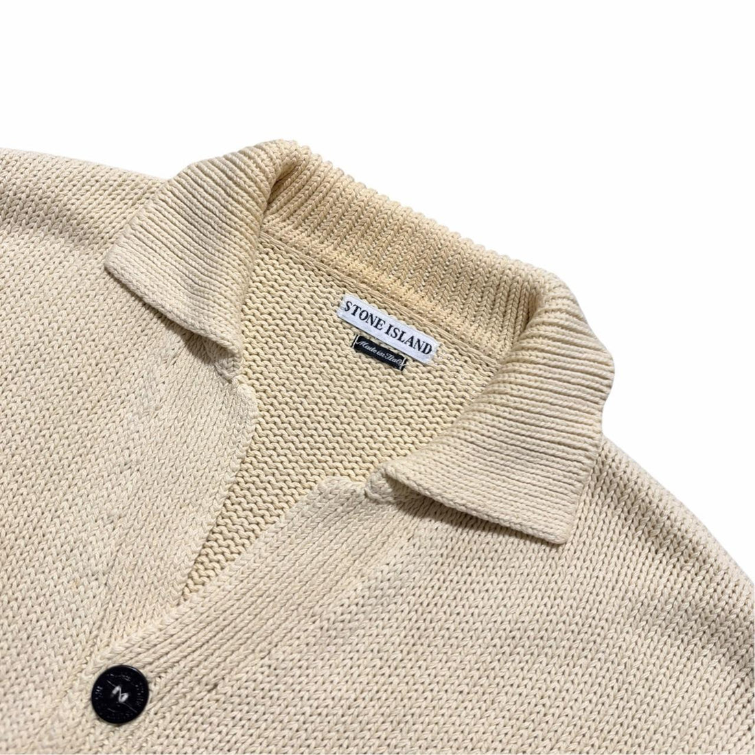 Stone Island Spring/Summer 1998 Heavy Knit Cardigan
