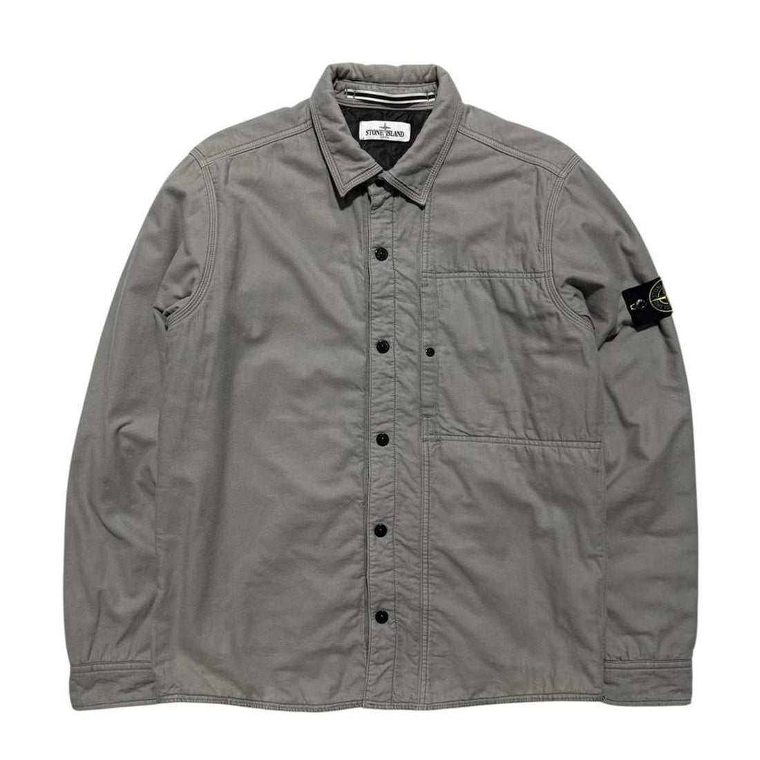 Stone Island Quilted Cotton Overshirt
