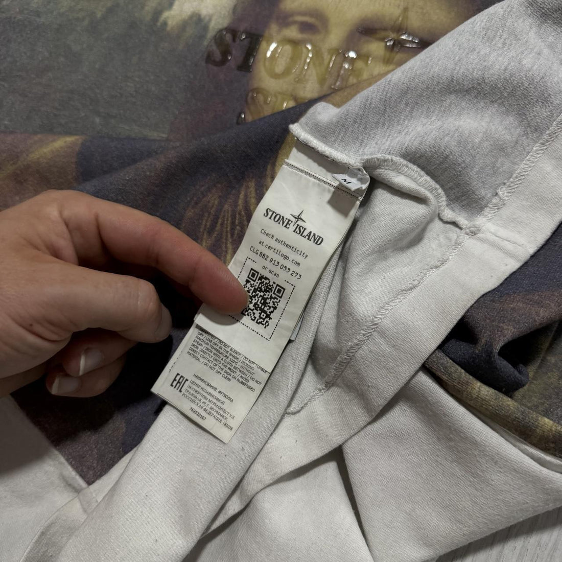 Stone Island Supreme Mona Lisa T-Shirt