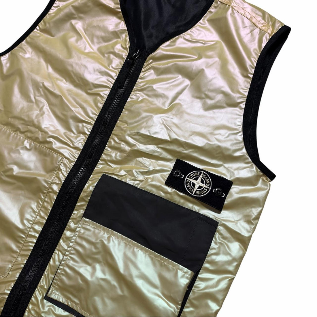 Stone Island Iridescent Reflective Mat Vest