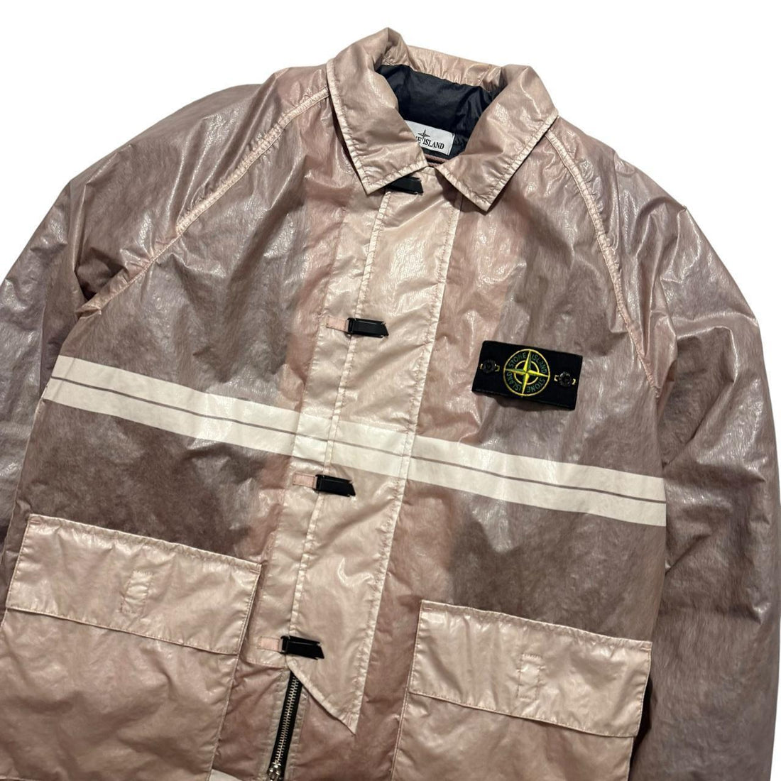 Stone Island 22/82 Microfelt Fireman Clasp Jacket