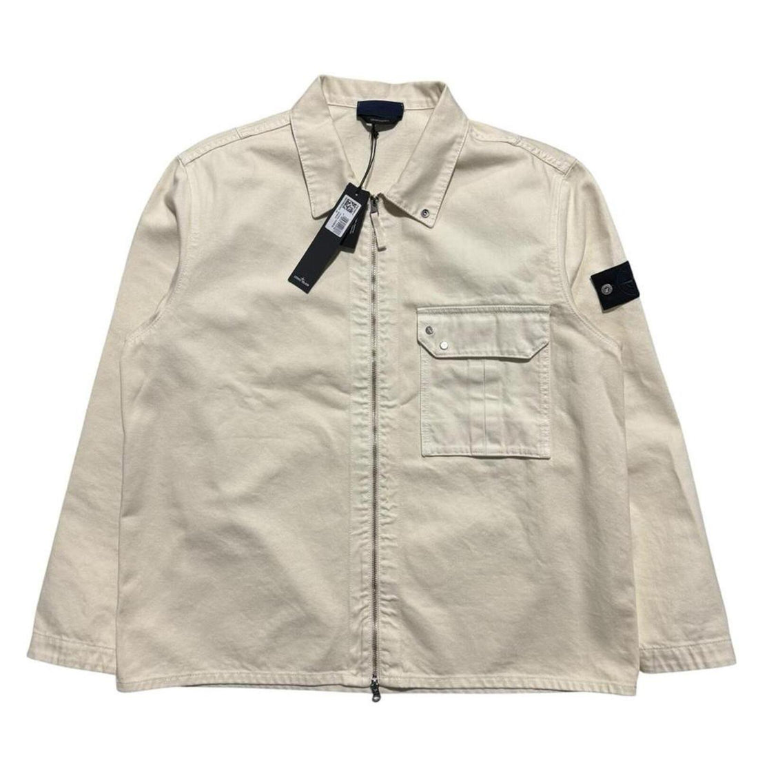 Stone Island Denim Research Overshirt