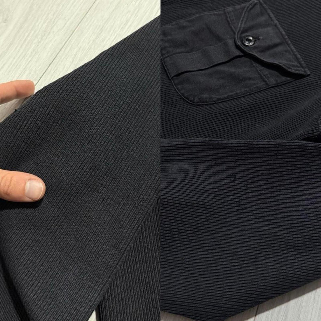 Stone Island S/S 2000 Ribbed Zip Up