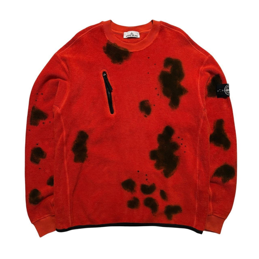 Stone Island Hand Coloured Fleece Jumper
