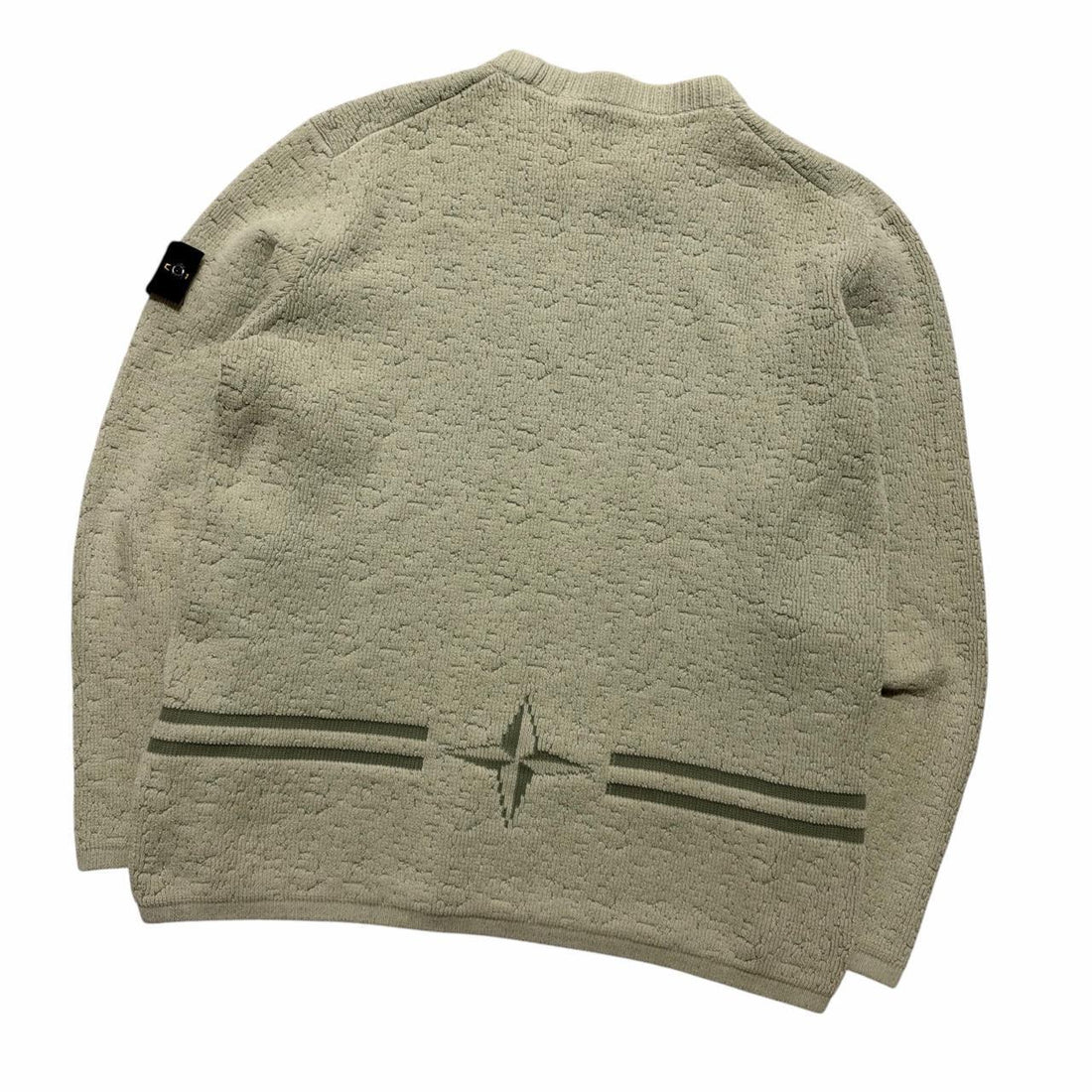 Stone Heavy Chenille Knit Pullover Jumper