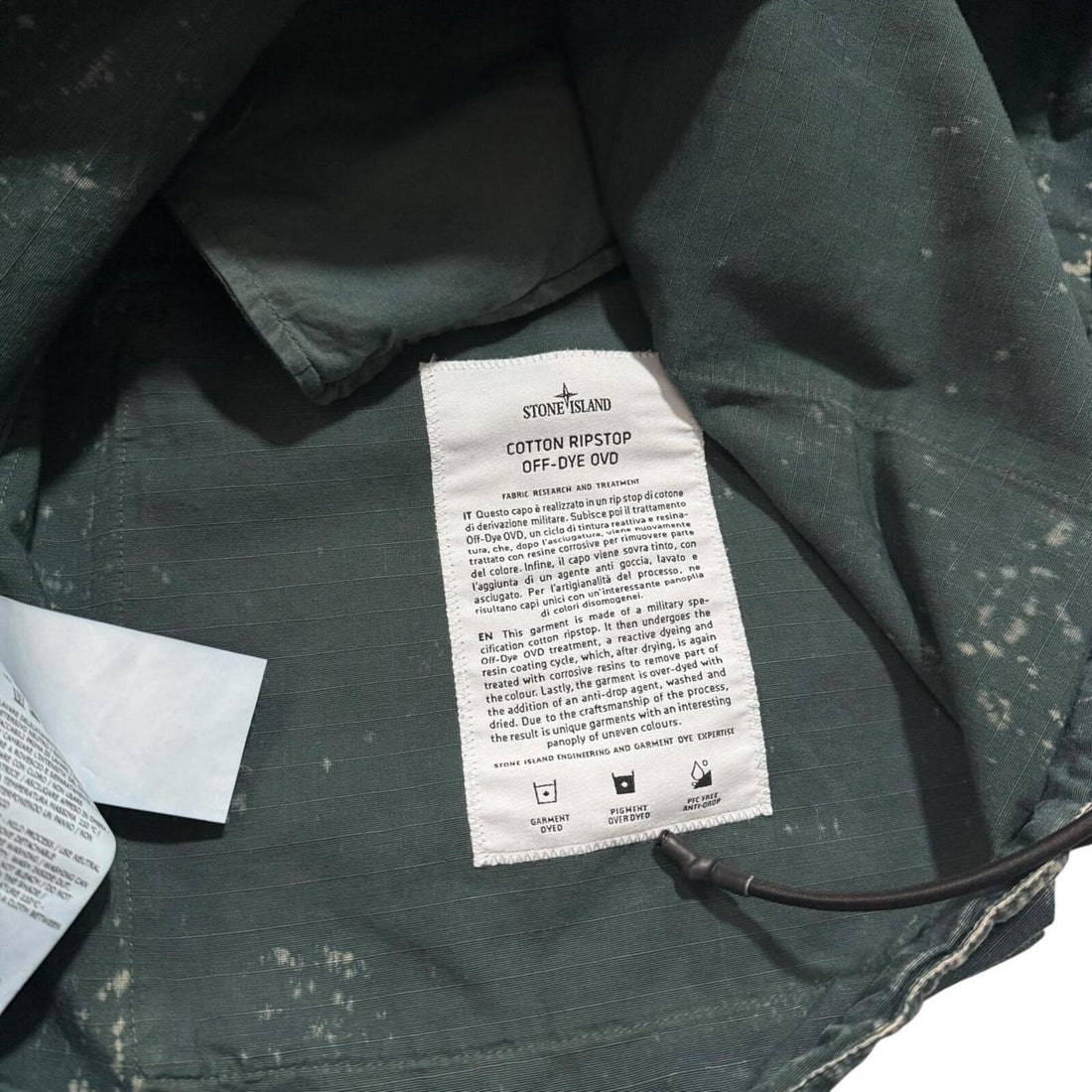 Stone Island Tye dye OVD Ripstop Smock Jacket