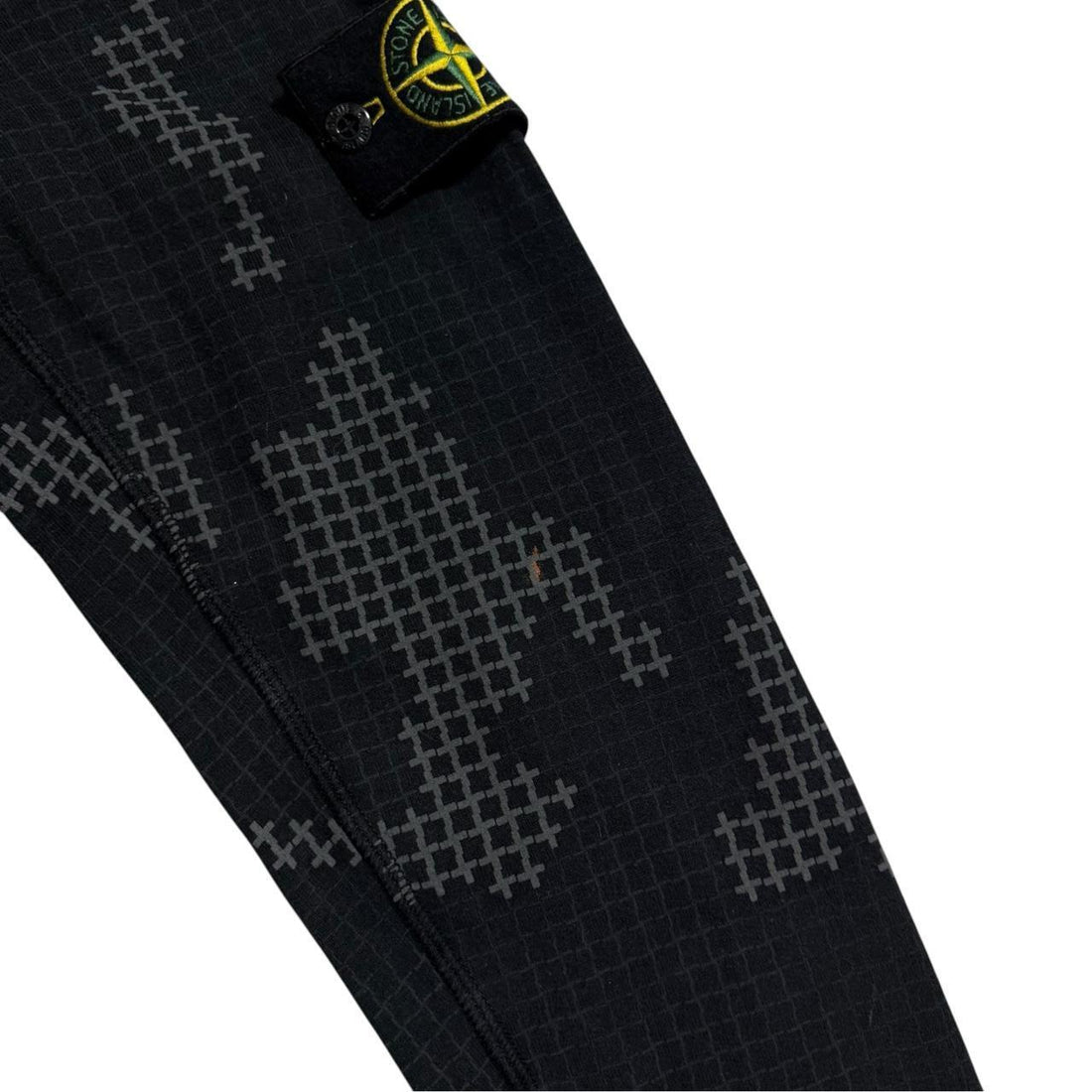 Stone Island Grid Camo Pullover Crewneck