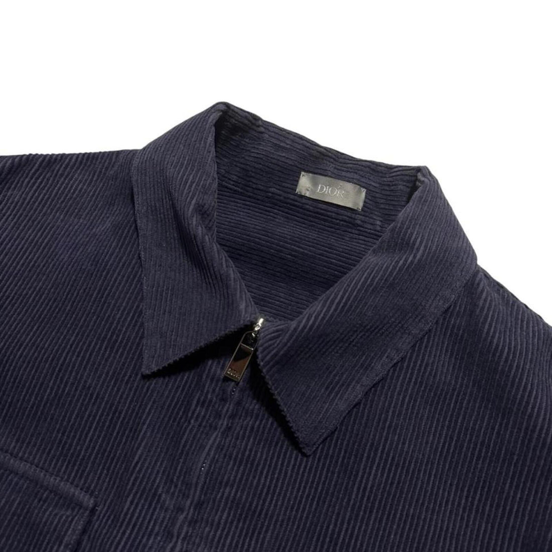 Dior Heavy Corduroy Zip Up Overshirt