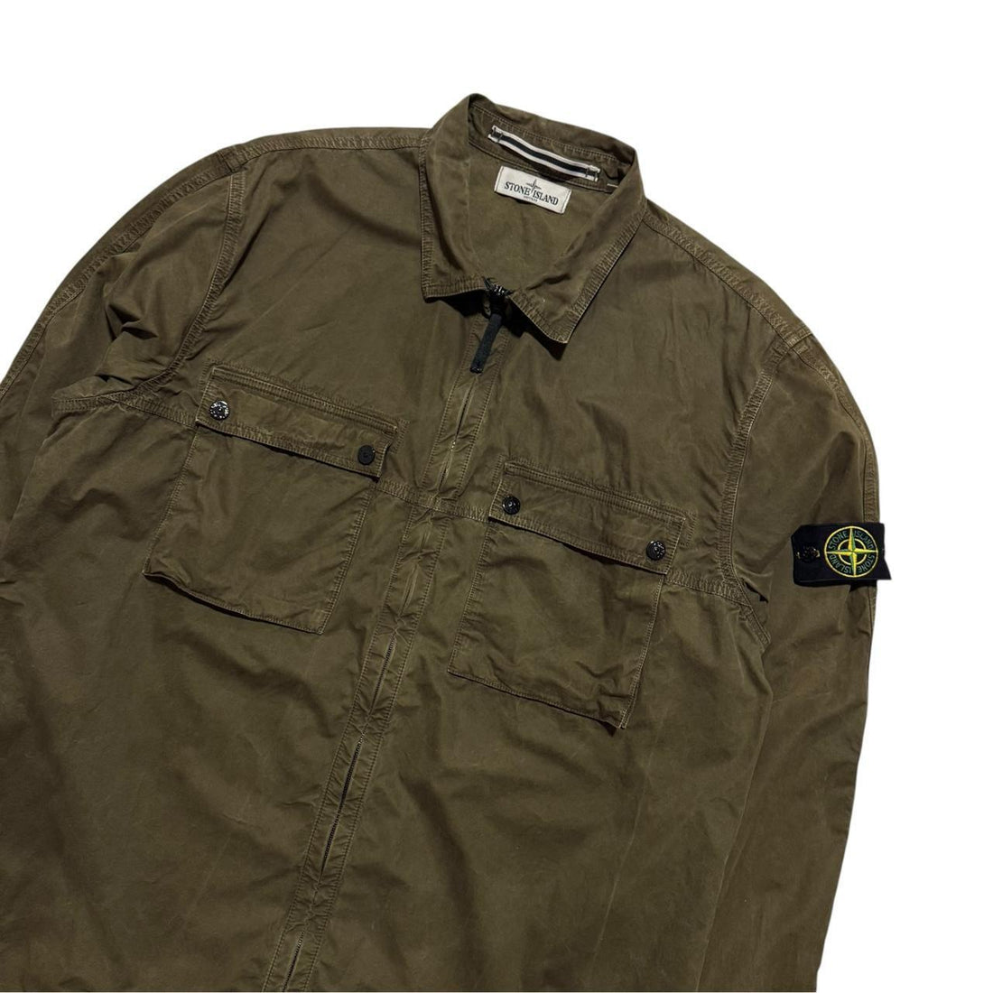 Stone Island Canvas Overshirt