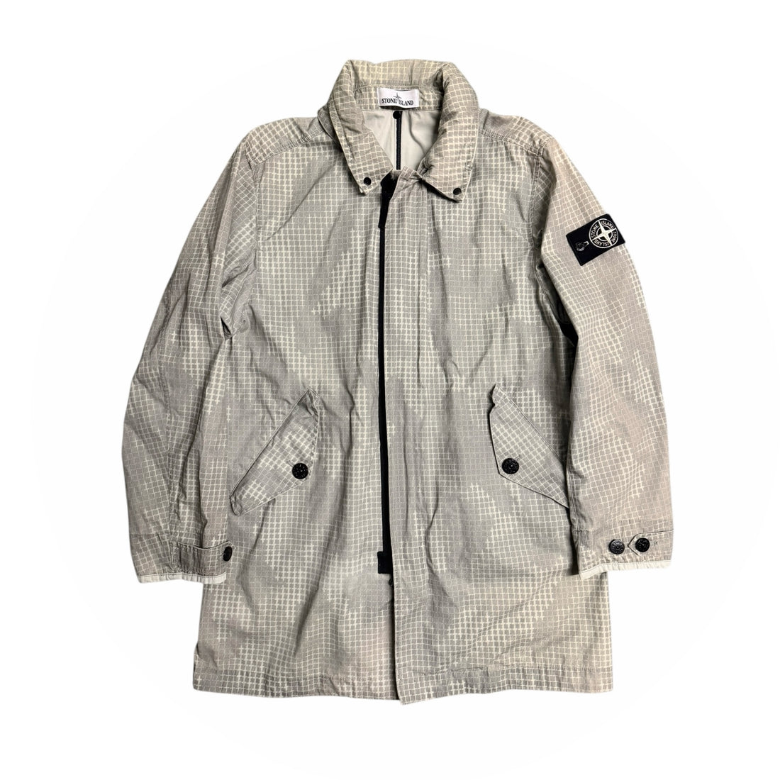 Stone Island Grid Camo Ice Jacket