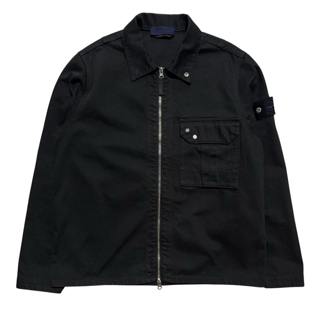 Stone Island Denim Research Overshirt