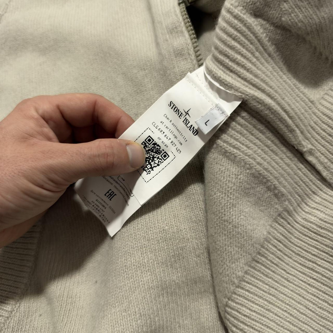 Stone Island Ghost Full Zip