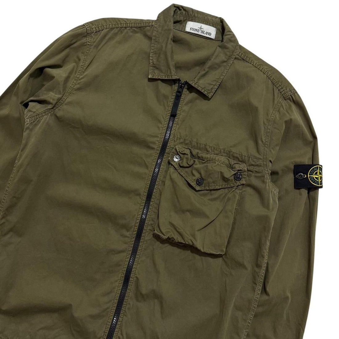Stone Island Canvas Overshirt