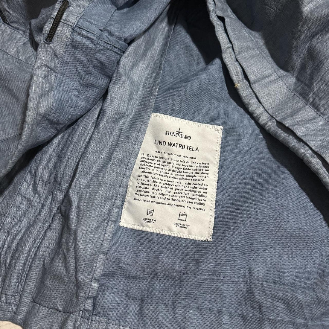 Stone Island Lino Watro Tela Jacket