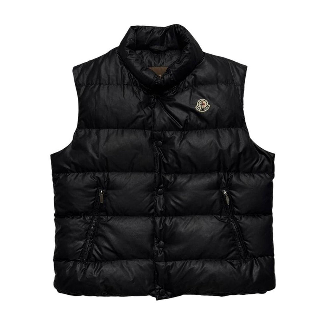 Moncler Early 2000's Black Down Gilet