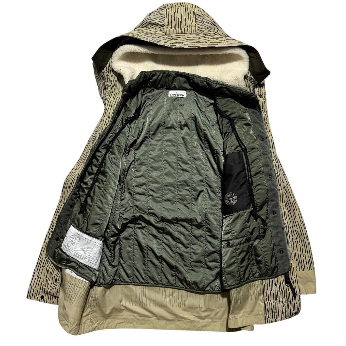 Stone Island Naslan Rain Camo Parka Jacket