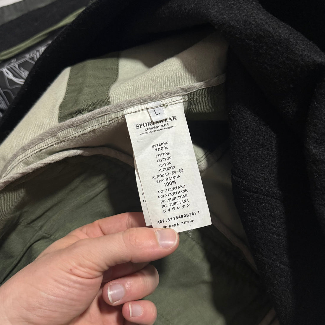 Stone Island A/W 2009 Waxed Ice Jacket