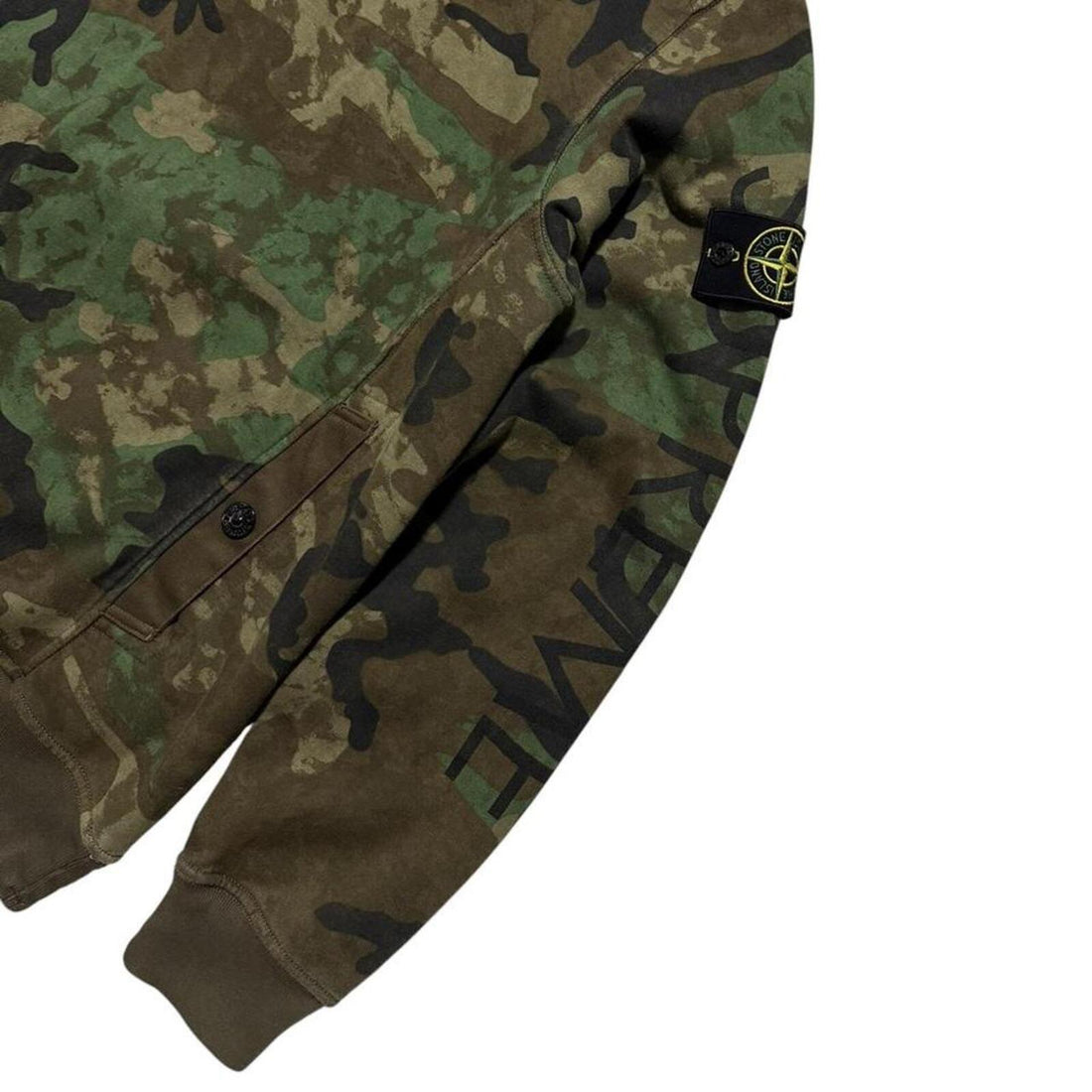 Stone Island 2014 Supreme Camo Hoodie