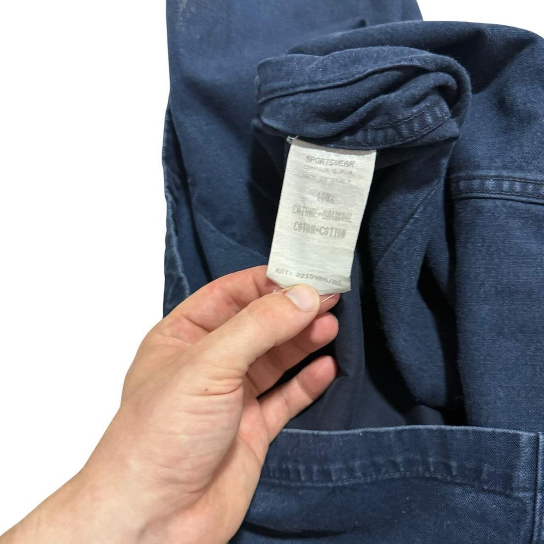 Stone Island 1995 Denim Carpenter Jacket