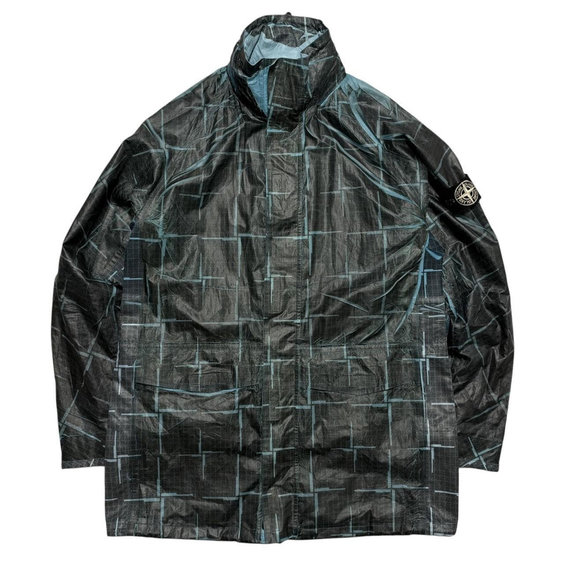 Stone Island Paper Poly Trench Jacket