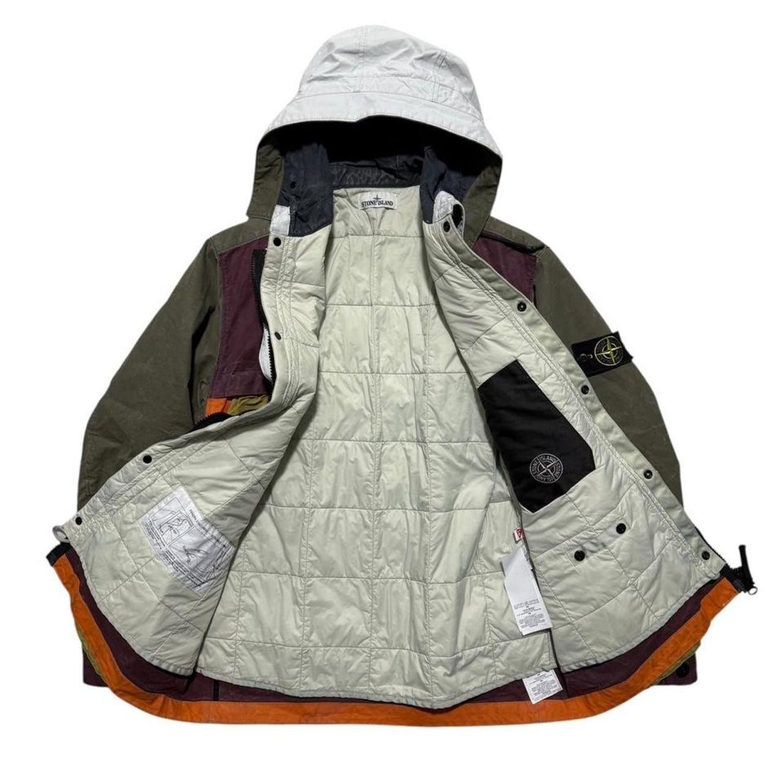 Stone Island Tela Placcata Bicolore Jacket