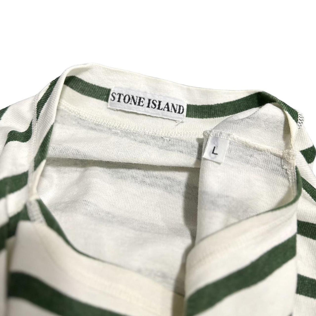 Stone Island Striped Long Sleeve Top