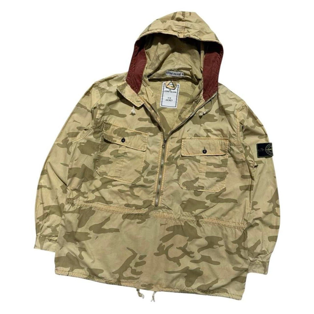 Stone Island S/S 1990 Ice Camo Smock Jacket