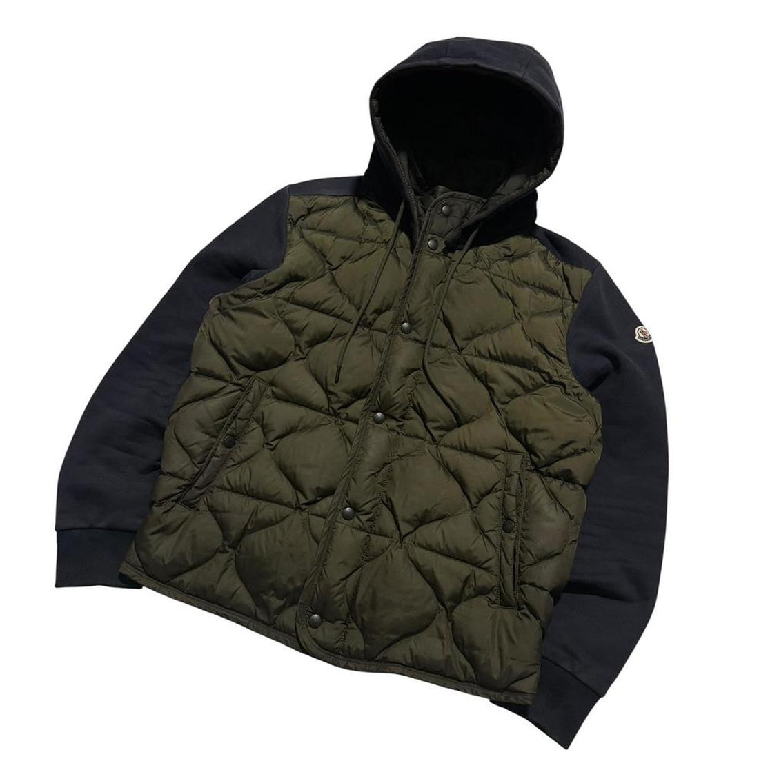 Moncler Down Cotton Hood Jacket