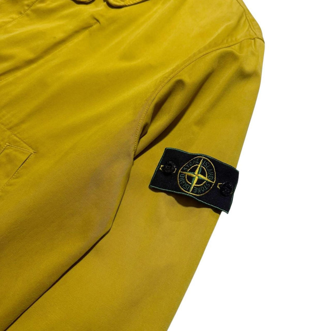 Stone Island S/S 1998 Raso Gommato Yellow
