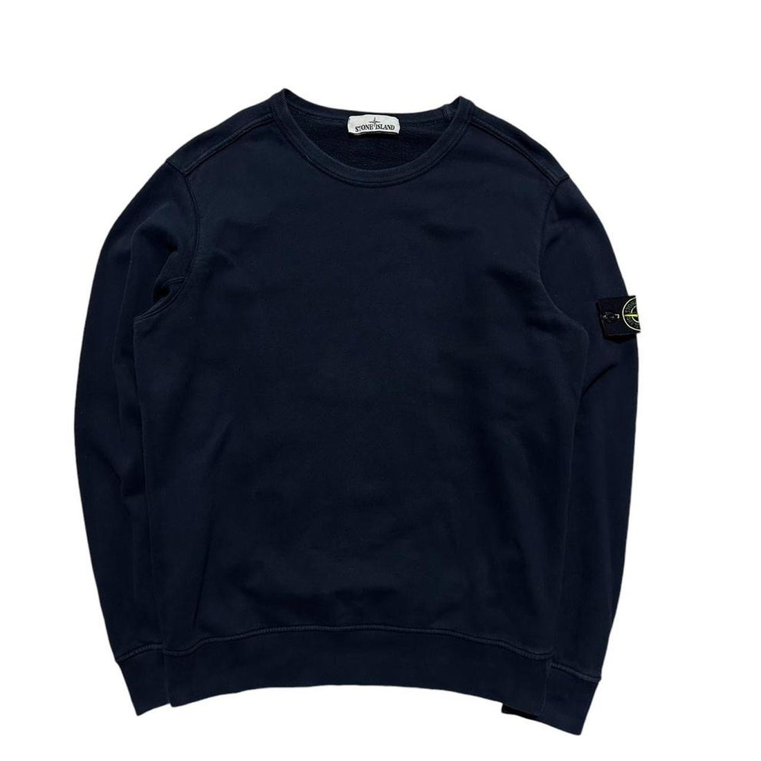 Stone Island Navy Pullover Crewneck