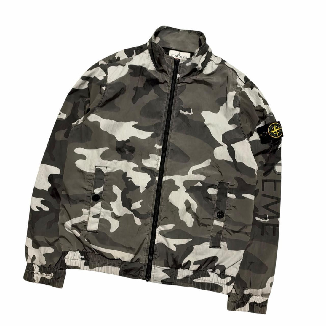 Stone Island S/S 2016 Supreme Snow Camo Nylon Jacket